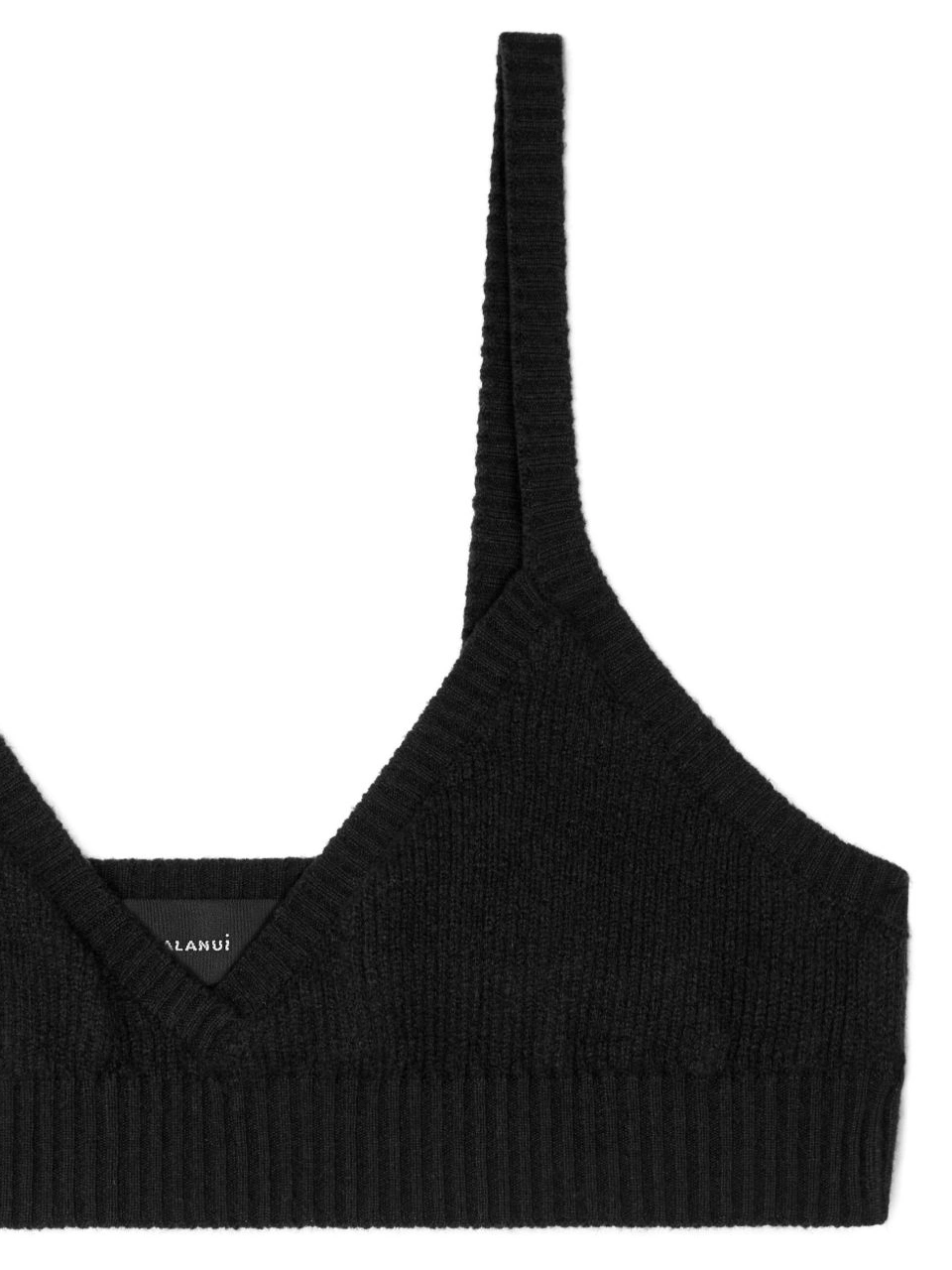 Affordable cashmere v-neck Alanui bralette Women 0807